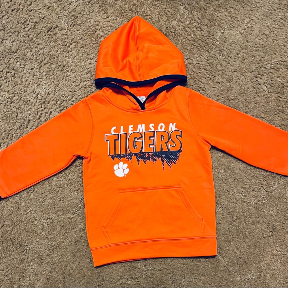 Clemson Tigers Kids Orange Hoodie
